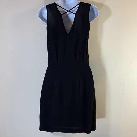 NWT. & Other Stories V Neck Mini Dress Size-2. - Picture 8 of 12